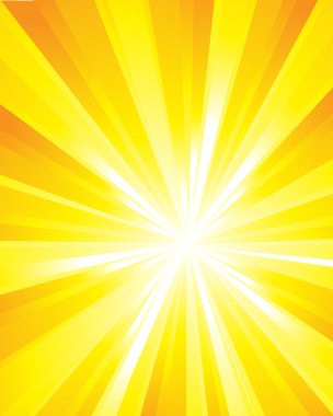 Sunburst super-nova clipart