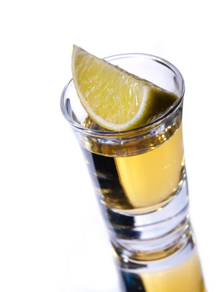 Riflessione tequila — Foto Stock