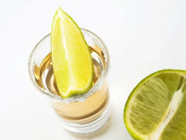 Tiempo de tequila y cal — Foto de Stock