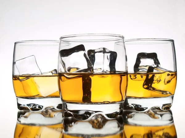 Refleksi Whiskey — Stok Foto