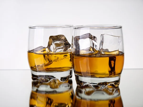Whiskey odrazy — Stock fotografie