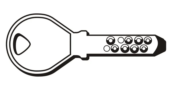 Ключ 02 — стоковый вектор