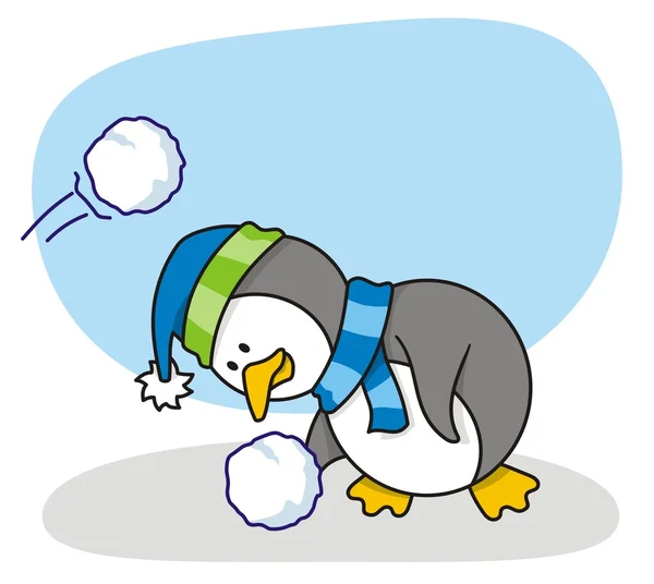 Petit pingouin 2 — Image vectorielle