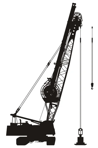 Construction crane 2 — Stock Vector