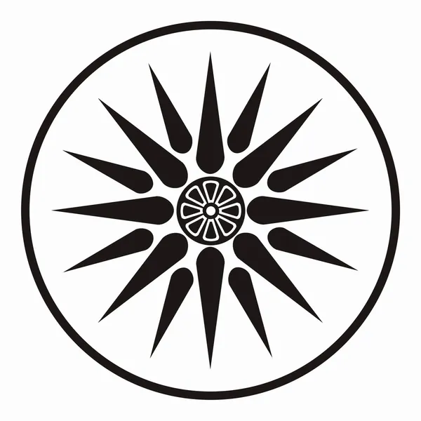 Macédoine symbole — Image vectorielle