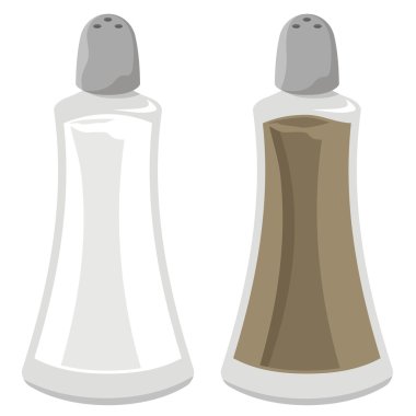 Salt and pepper clipart