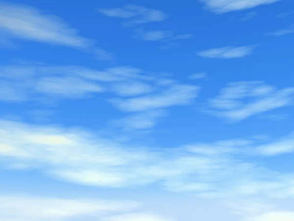 구름낀 푸른 하늘 — 스톡 사진