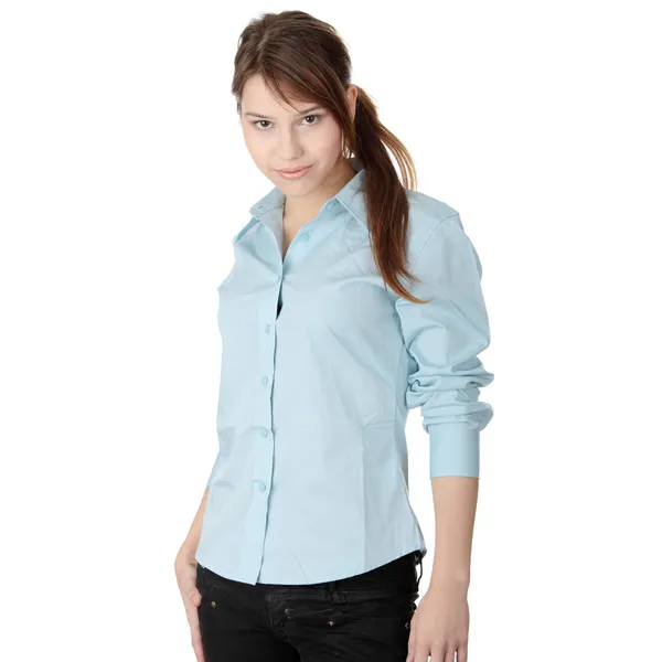 Young business woman or student — Stock Photo, Image