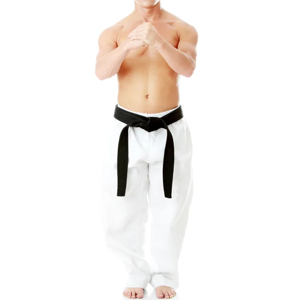 Taekwondo-Kämpfer — Stockfoto