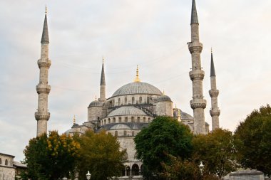 İstanbul 'daki mavi cami, hindi.