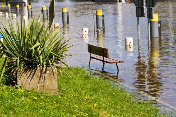 Overstroming — Stockfoto