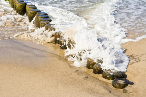 Wave at beach — Stock Photo, Image