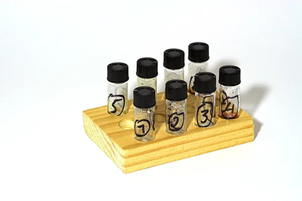 Chemiczne próbek — Zdjęcie stockowe