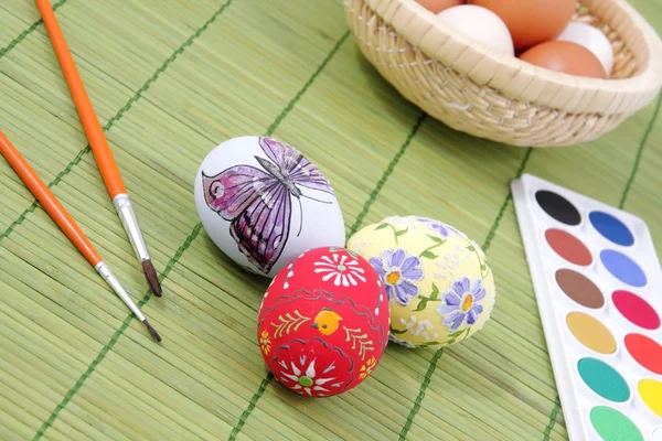 Великодня, яйце і весна — стокове фото