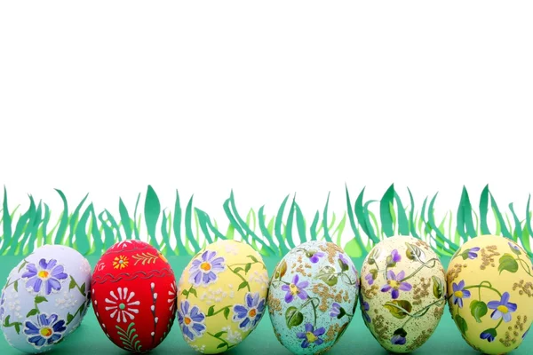 Pasqua, uova e primavera — Foto Stock