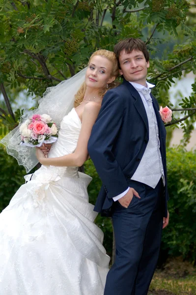 Appena sposati — Foto Stock