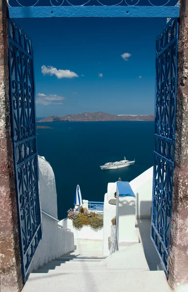 Willkommen auf Santorini — Stockfoto