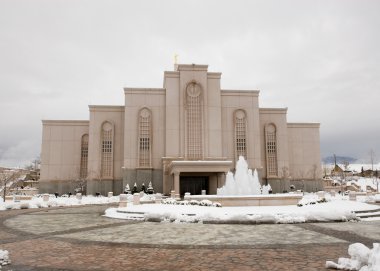 Snowy Temple clipart