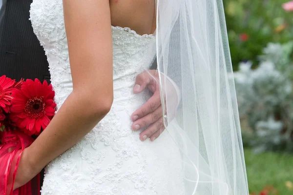 Wedding gown — Stock Photo, Image