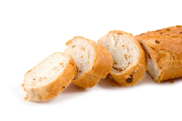 Szeletelt kenyér kenyér — Stock Fotó