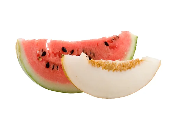 Melon and water-melon — Stock Photo, Image