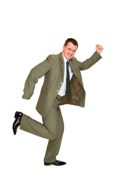 Happy young business man — Stock Photo, Image