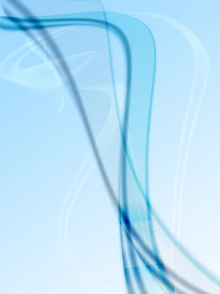 Fumo azul fundo abstrato — Fotografia de Stock