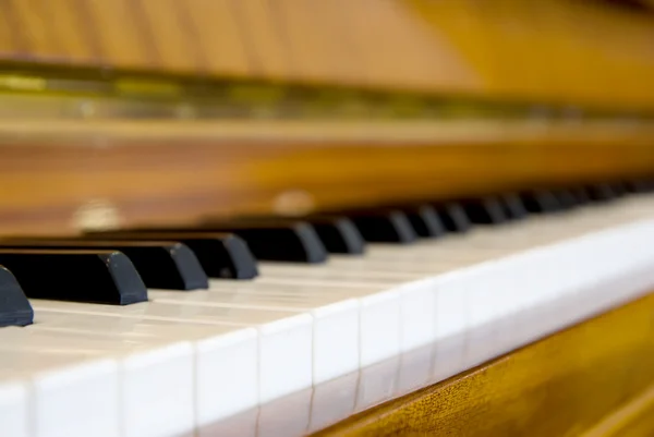 Zongora billentyűk Stock Fotó