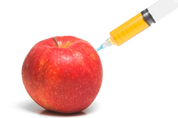 Injection de pommes — Photo