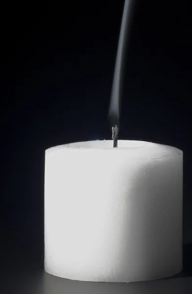 蝋燭の煙 — ストック写真