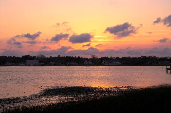 Oceano alba o tramonto — Foto Stock