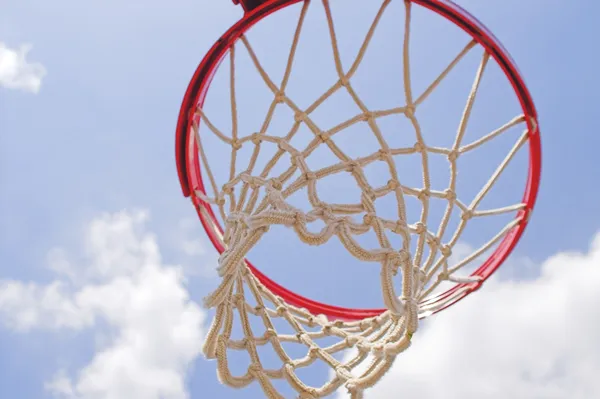 Obiettivo basket — Foto Stock