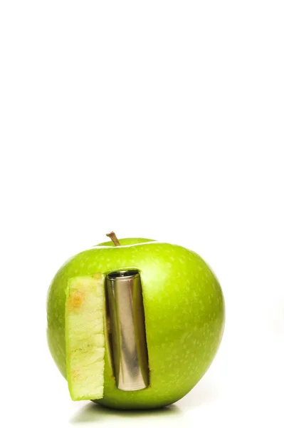 Akülü elma — Stok fotoğraf