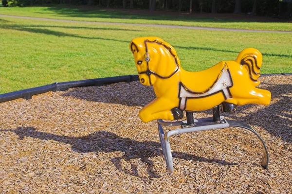 Plac zabaw dla konia — Zdjęcie stockowe