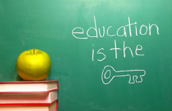 A educação é a chave — Fotografia de Stock