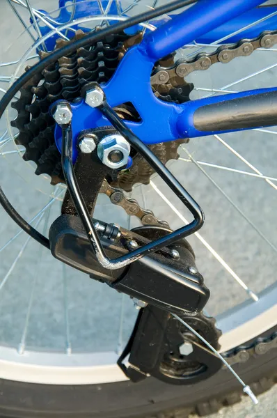 Descarrilador de bicicleta — Fotografia de Stock