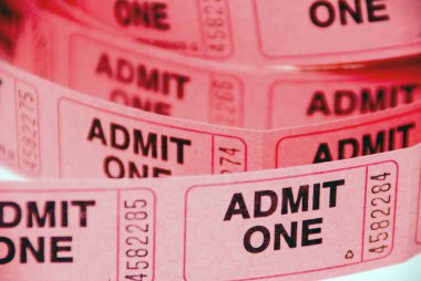 Admission Tickets clipart