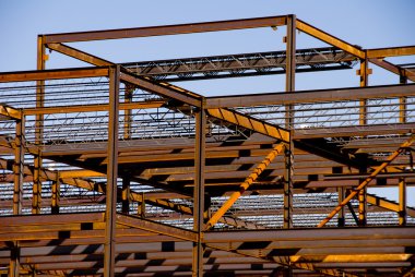Steel Building Frame Construction