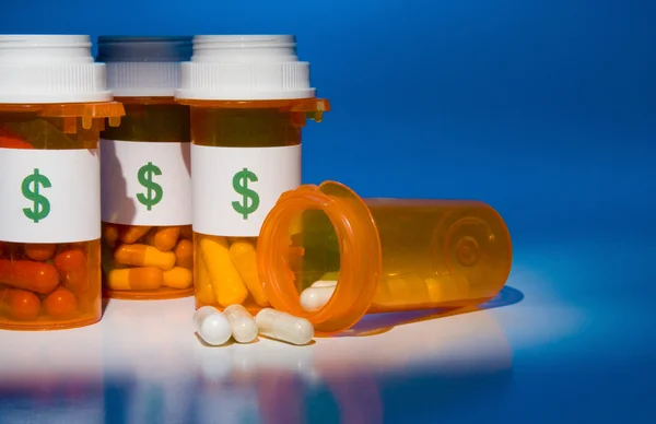 Alto custo de medicação — Fotografia de Stock