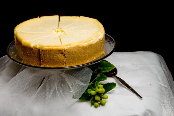 Tort cytrynowy krem — Zdjęcie stockowe