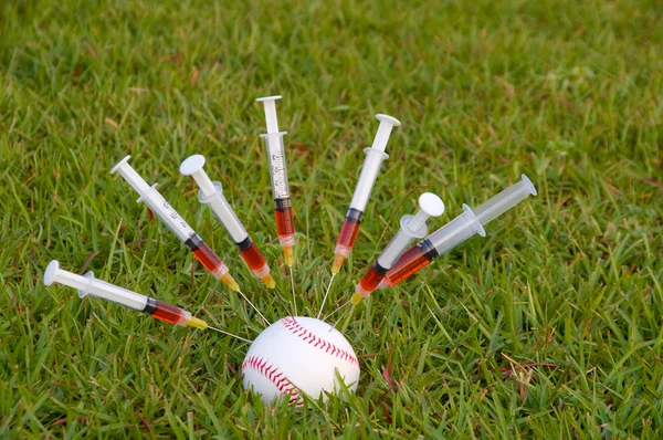 Steroidi di baseball — Foto Stock