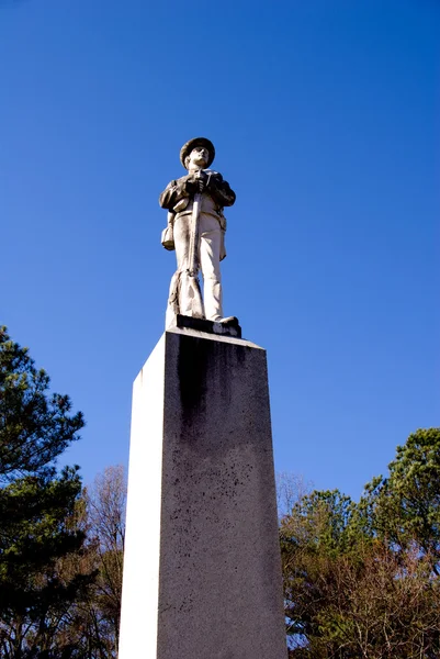 Konföderierten-Statue — Stockfoto