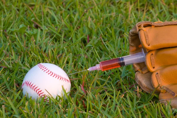 Бейсбольные стероиды — стоковое фото