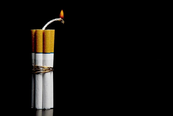 Cigarette Bomb — Stock Photo, Image