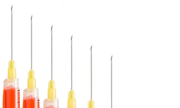 Injekční stříkačky — Stock fotografie