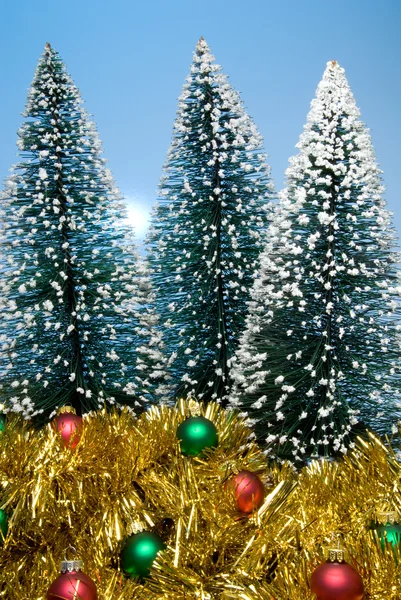 Χριστουγεννιάτικα δέντρα — Φωτογραφία Αρχείου
