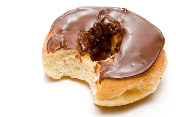Donut cubierto de chocolate —  Fotos de Stock