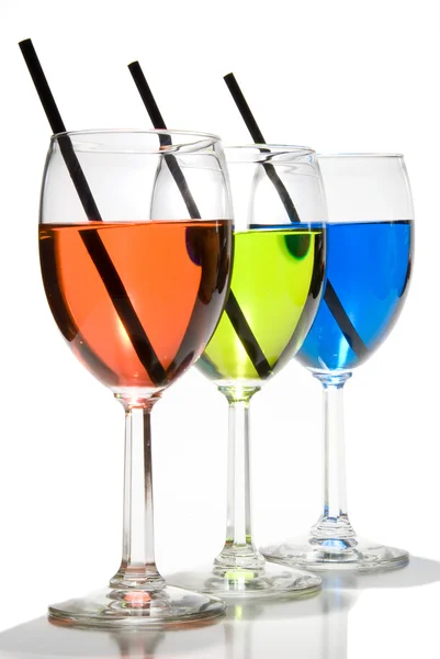 Wina kolorowe — Zdjęcie stockowe