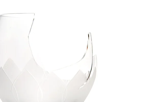 Broken Wine Glass — Stock Photo, Image