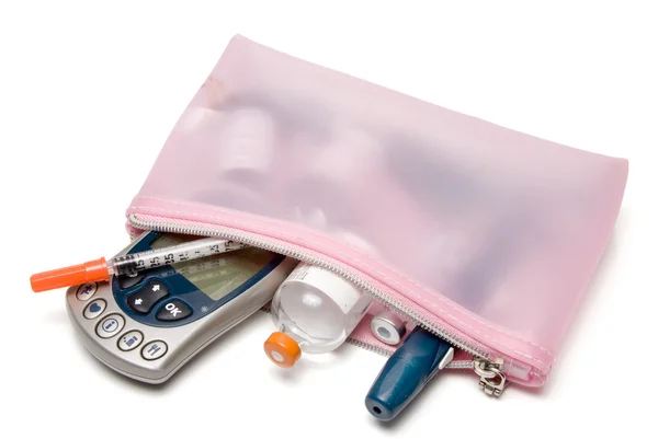 Diabetes Kit — Stock Photo, Image